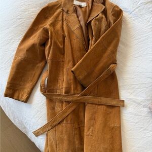 Wilsons Leather Tan Suede Jacket